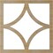 Ekena Millwork Statesman Wood Fretwork Pierced Ceiling Medallion, Hickory, 24"OD x 15 3/8"ID x 1/4"T CMWP24X24X0250STHI - alternate 2